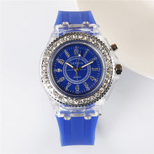 Load image into Gallery viewer, School Boy Girl  Watches Electronic Colorful Light Source Sister brother Birthday kids Gift Clock Fashion Children's Wrist Watch