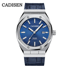 Load image into Gallery viewer, CADISEN Design Brand Luxury Men Watches Mechanical Automatic Blue Watch Men 100M Waterproof Casual Business luminous Wristwatch