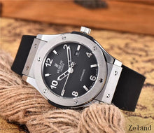 Load image into Gallery viewer, HUBLOT Luxury Brand quartz Mens Watches Mechanical Wristwatches Stainless Steel Strap  men's wristwatch classic business dress