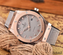Load image into Gallery viewer, HUBLOT Luxury Brand quartz Mens Watches Mechanical Wristwatches Stainless Steel Strap  men's wristwatch classic business dress