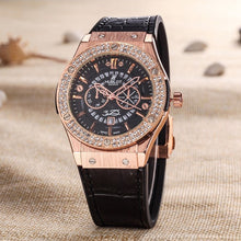 Load image into Gallery viewer, HUBLOT Luxury Brand quartz Mens Watches Quartz Watch Stainless Steel Strap  men's wristwatch classic business dress men's watch