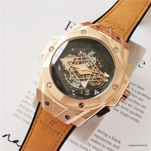 Load image into Gallery viewer, NEW HUBLOT Luxury Brand quartz Mens Watches Quartz Watch Stainless Steel Strap  men's wristwatch classic business dress  watch