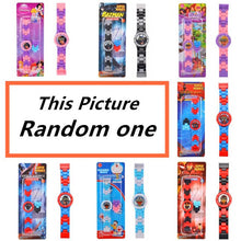 Load image into Gallery viewer, Kids Magic Intellectual blocks Series Compatible Kids Watch Avengers Batman Iron Man SpiderMan friend Toy for children watches