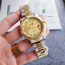 Load image into Gallery viewer, Rolex- Women Men's Quartz Watch fashion Luxury Tops brand Gift gold Casual Waterproof Designer watches 942Orders