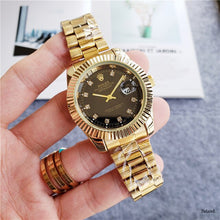 Load image into Gallery viewer, Rolex- Women Men's Quartz Watch fashion Luxury Tops brand Gift gold Casual Waterproof Designer watches 942Orders