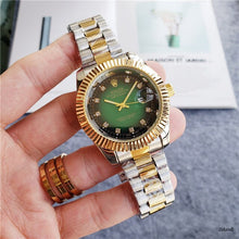 Load image into Gallery viewer, Rolex- Women Men's Quartz Watch fashion Luxury Tops brand Gift gold Casual Waterproof Designer watches 942Orders