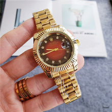Load image into Gallery viewer, Rolex- Women Men's Quartz Watch fashion Luxury Tops brand Gift gold Casual Waterproof Designer watches 942Orders