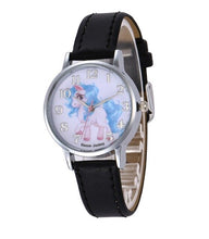 Load image into Gallery viewer, Brand New Fashion Cute Harajuku Unicorn Girl's Boy's Children Watch SportS Jelly Leather Watch Women HOT Cartoon WristWatch