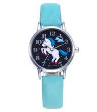 Load image into Gallery viewer, Brand New Fashion Cute Harajuku Unicorn Girl's Boy's Children Watch SportS Jelly Leather Watch Women HOT Cartoon WristWatch