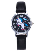 Load image into Gallery viewer, Brand New Fashion Cute Harajuku Unicorn Girl's Boy's Children Watch SportS Jelly Leather Watch Women HOT Cartoon WristWatch